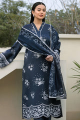 Farasha | Summer Weaves Embroidered Lawn | Royal Lux