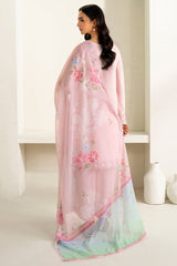Farasha | Summer Weaves Embroidered Lawn | Iris Mist