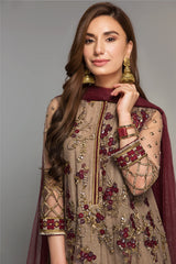 Baroque | Formals Collection | EMBROIDERED NET UF-14