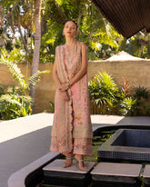 Faiza Saqlain | Luxury Lawn | Peony