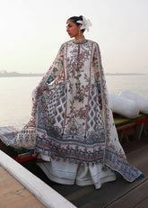 Yuki - Hussain Rehar Luxury Lawn 26 Eid Edit