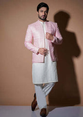 Blush Pink Prince Coat - 3 Piece Set