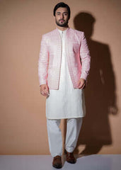 Blush Pink Prince Coat - 3 Piece Set