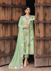Saira Shakira | Raya Lawn Pret | Celeste Bloom