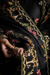 Cross Stitch | Satin De Luxe | RAVEN BLOSSOM