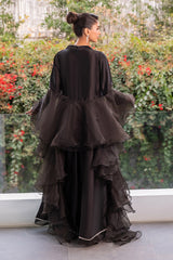 Chic Ophicial | Celenia Pret | Elegant Black Kalidar