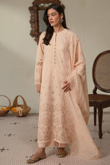 Cross Stitch | Chikankari Lawn 24 | PEARLED IVORY