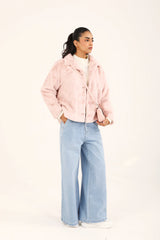 Breakout COLLARED FUR JACKET For Women