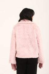 Breakout DOUBLE-BREASTED FUR JACKET For Women