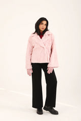 Breakout DOUBLE-BREASTED FUR JACKET For Women