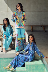 Wardha Saleem | Luxury Pret Fusion Wear | FLORA (2PC)