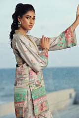 Wardha Saleem | Luxury Pret Fusion Wear | LILA (2PC)