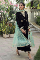 Sana Abbas | Velvet Formals | BLACK JADE