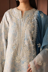 Baroque | Formals Collection | EMBROIDERED COTTON NET UF-4485