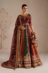 Baroque | Formals Collection | EMBROIDERED RAW SILK UF-4366