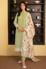 Cross Stitch | Mahiri Embroidered Lawn 24 | VERDANT GREEN