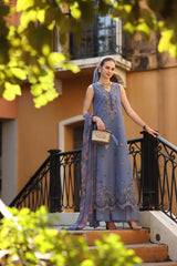Noor by Saadia Asad | Eid Luxe Printkhaas 26 | D3 - B - Stormy Lilac