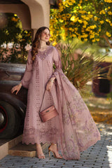 Noor by Saadia Asad | Luxe Chikankari 26 | D4 - B - Dusky Rose