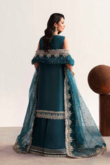 Akbar Aslam | Luxury Formals 25 | Teal | Zayan Clothing UK