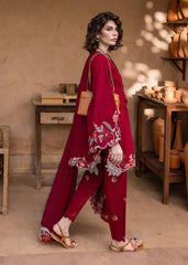 Crimson | MITTI WINTER PRET 25 | Nina Nakhray | Zayan Clothing UK