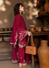 Crimson | MITTI WINTER PRET 25 | Nina Nakhray | Zayan Clothing UK