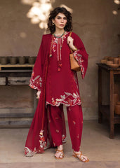 Crimson | MITTI WINTER PRET 25 | Nina Nakhray | Zayan Clothing UK