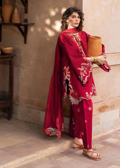 Crimson | MITTI WINTER PRET 25 | Nina Nakhray | Zayan Clothing UK