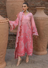 Crimson | Tasawar 25 | ALL THINGS OMBRE - D1B | Zayan Clothing UK