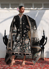 Hussain Rehar | Kalabagh Luxury Lawn 26 | Sable