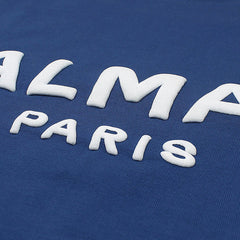 Balmain Royal Blue T-Shirt For Men