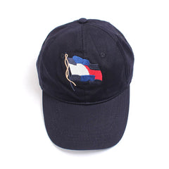 TMY Navy Blue Flag Cap For Men