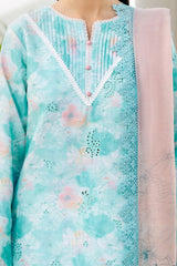 Farasha | Printed Essentials | Blue Dusk