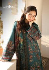 Asim Jofa | Summer Rhapsody | AJUBU-03 Embroidered Jacquard