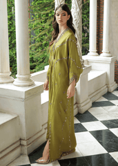 Purple Haze Pret Studio | Apsara Formals | Sheen Green Kaftan
