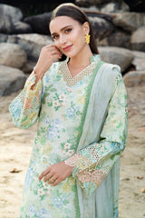 Farasha | Printed Essentials | Mint Bloom