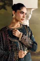 Maria B | 3 Piece Unstitched Embroidered | SR-01-05-Imperial Burgundy
