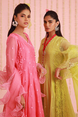 Chic Ophicial | Ruffles Collection | Pear Green Kalidar