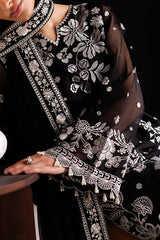 Baroque | Formals Collection | EMBROIDERED COTTON NET UF-4441
