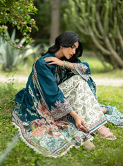 Zainab Chottani | Luxe Lawn 26 | Faye - 01