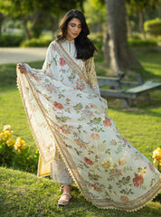 Zainab Chottani | Luxe Lawn 26 | Dune - 12