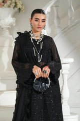 Maryam Hussain | Meer Embroidered Chiffon | Andaz Meer-01