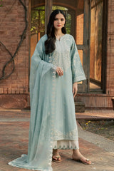 Batik | FAHEEMA 3PC EMBROIDERED | KARANDI PRET