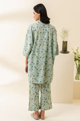 Cross Stitch | Daily Wear | AQUA MINT