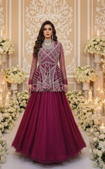 Threads and Motifs | Formal Dresses 25 | EMBROIDERED PEPLUM WITH SKIRT