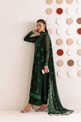 Farasha | Chiffon Threads 26 | Emerald Leaf
