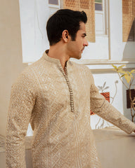 Pakistani Menswear | Faiza Saqlain | Aksel