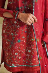 Cross Stitch | Mahiri Embroidered Lawn 24 | RUBY SKY