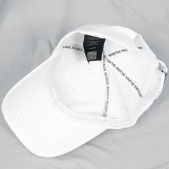Balmain Signature White Cap For Men