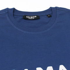Balmain Royal Blue T-Shirt For Men