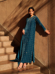 Caia | Luxury Velvet Edit 25 | Nora (Blue)